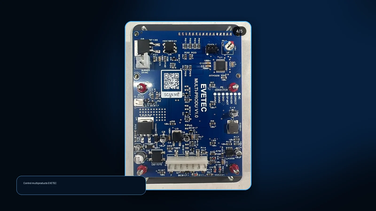 Control multiproducto EVETEC